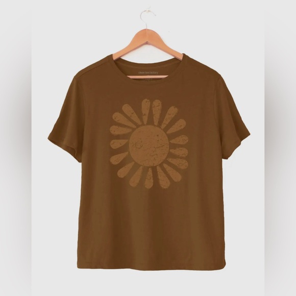 Cinnamon Sun Boxy Tee - Picture 1 of 6